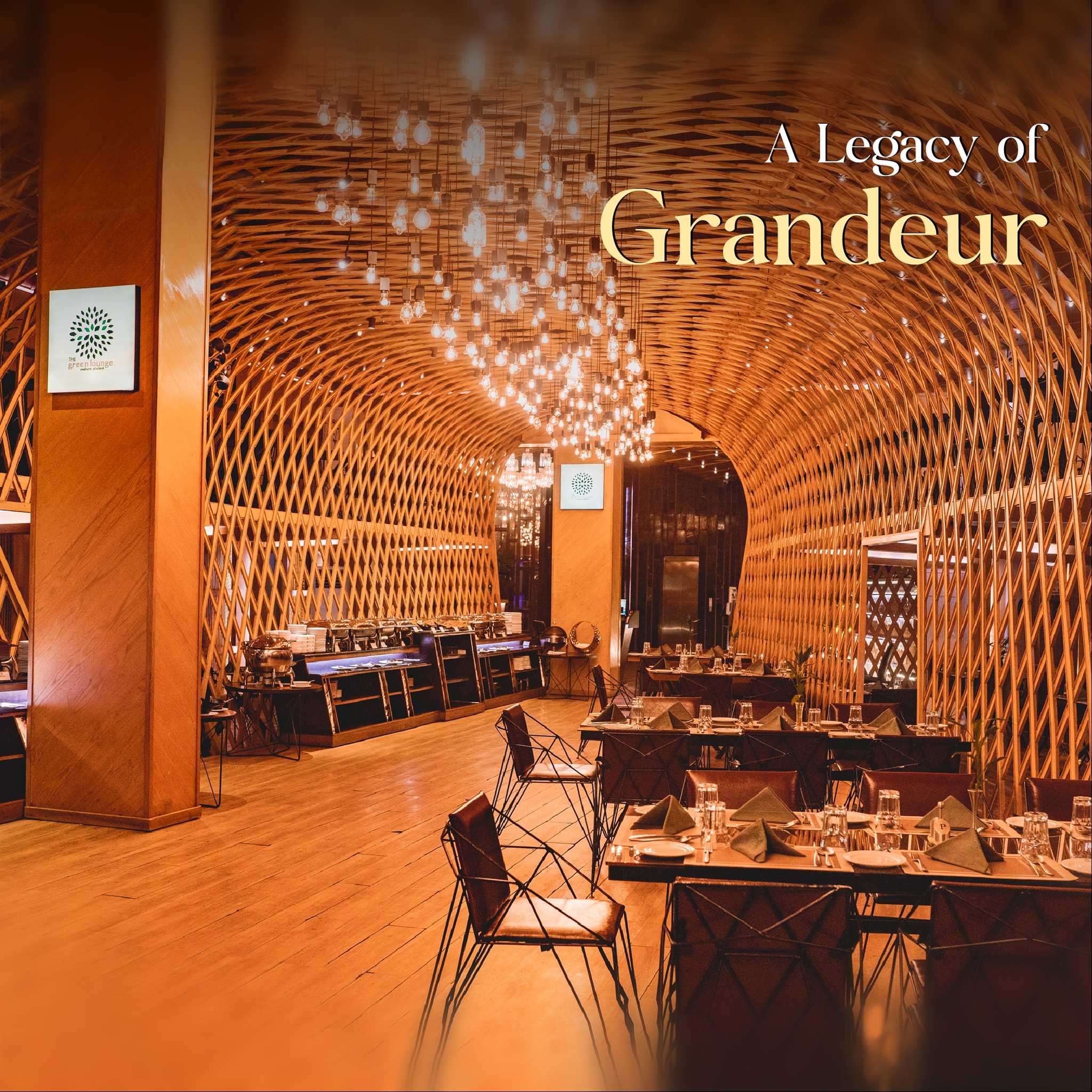 The Green Lounge founding dining room, Dhaka